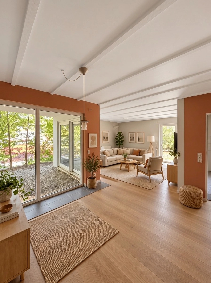 Interior design in Scandinavian style — Living Room by GenRoom AI