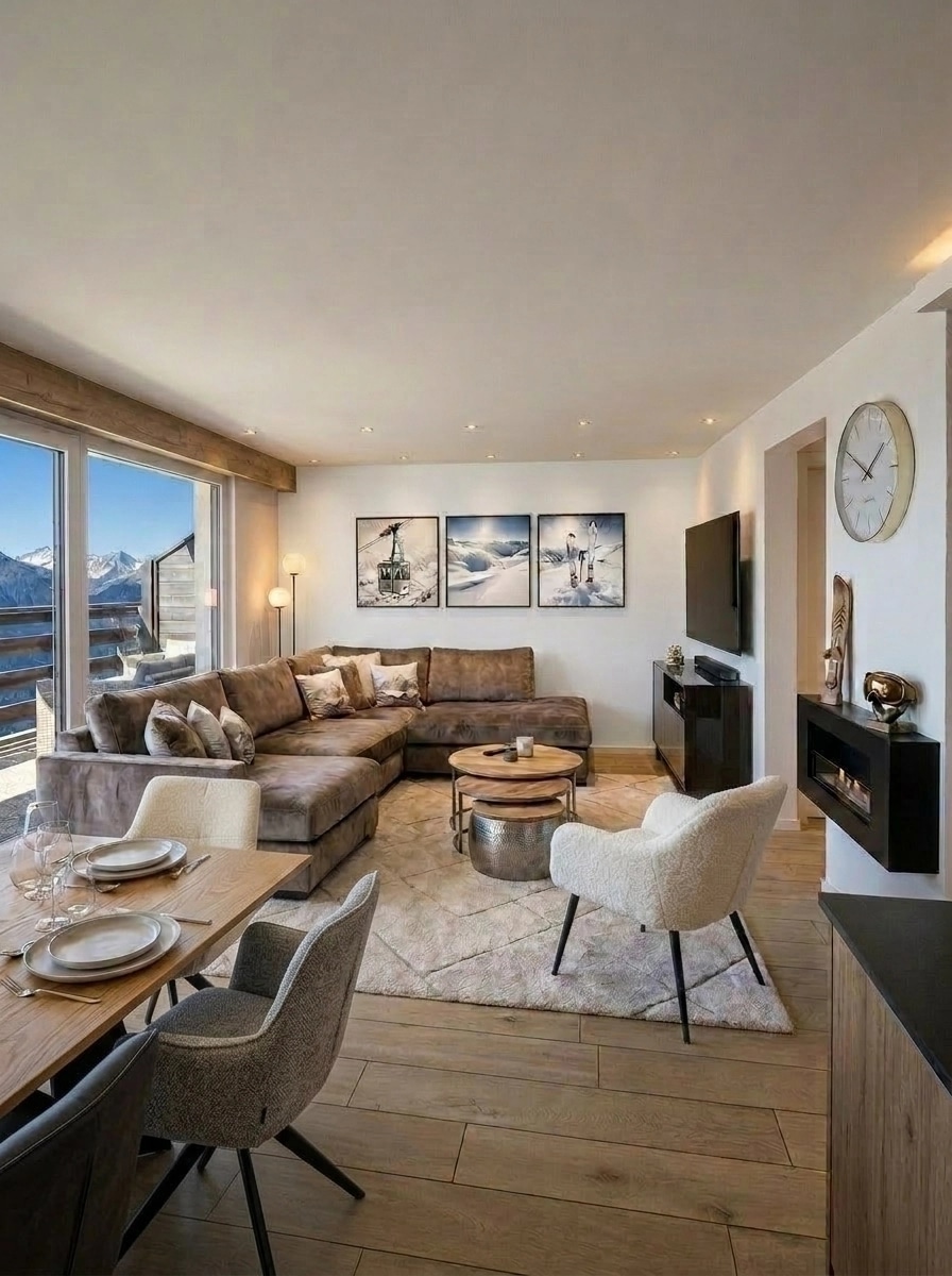 Interior design in Contemporary style — Living Room by GenRoom AI