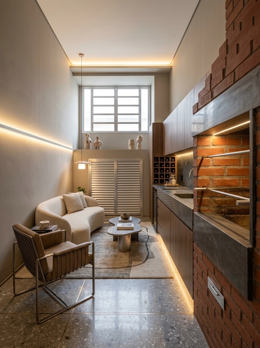 Interior design in Contemporary style — Living Room by GenRoom AI
