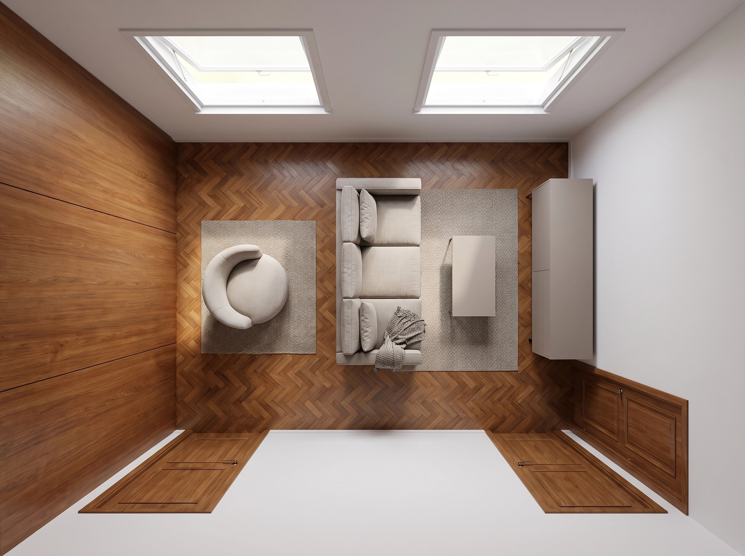 Interior design in Contemporary style — Living Room by GenRoom AI