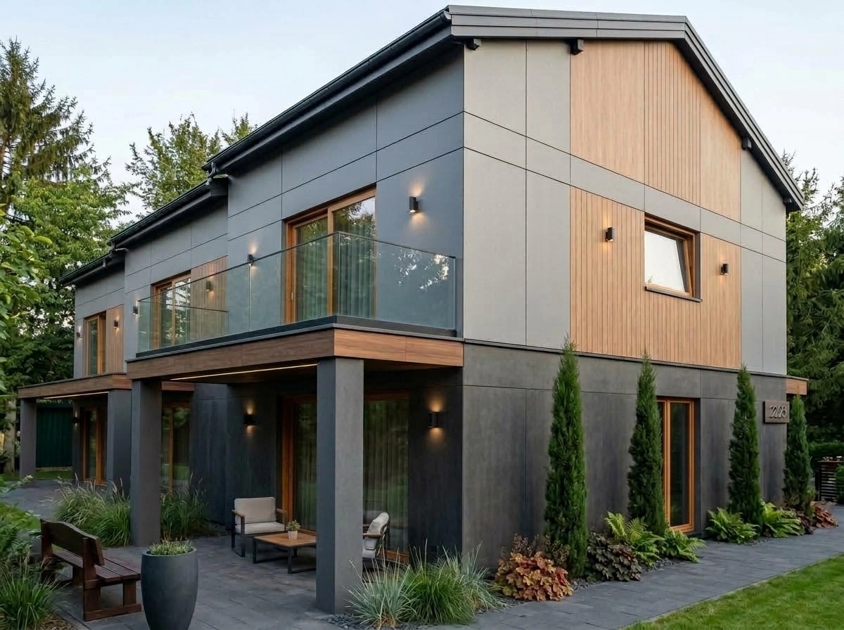 Contemporary Facade Facade design — facade photo by GenRoom AI