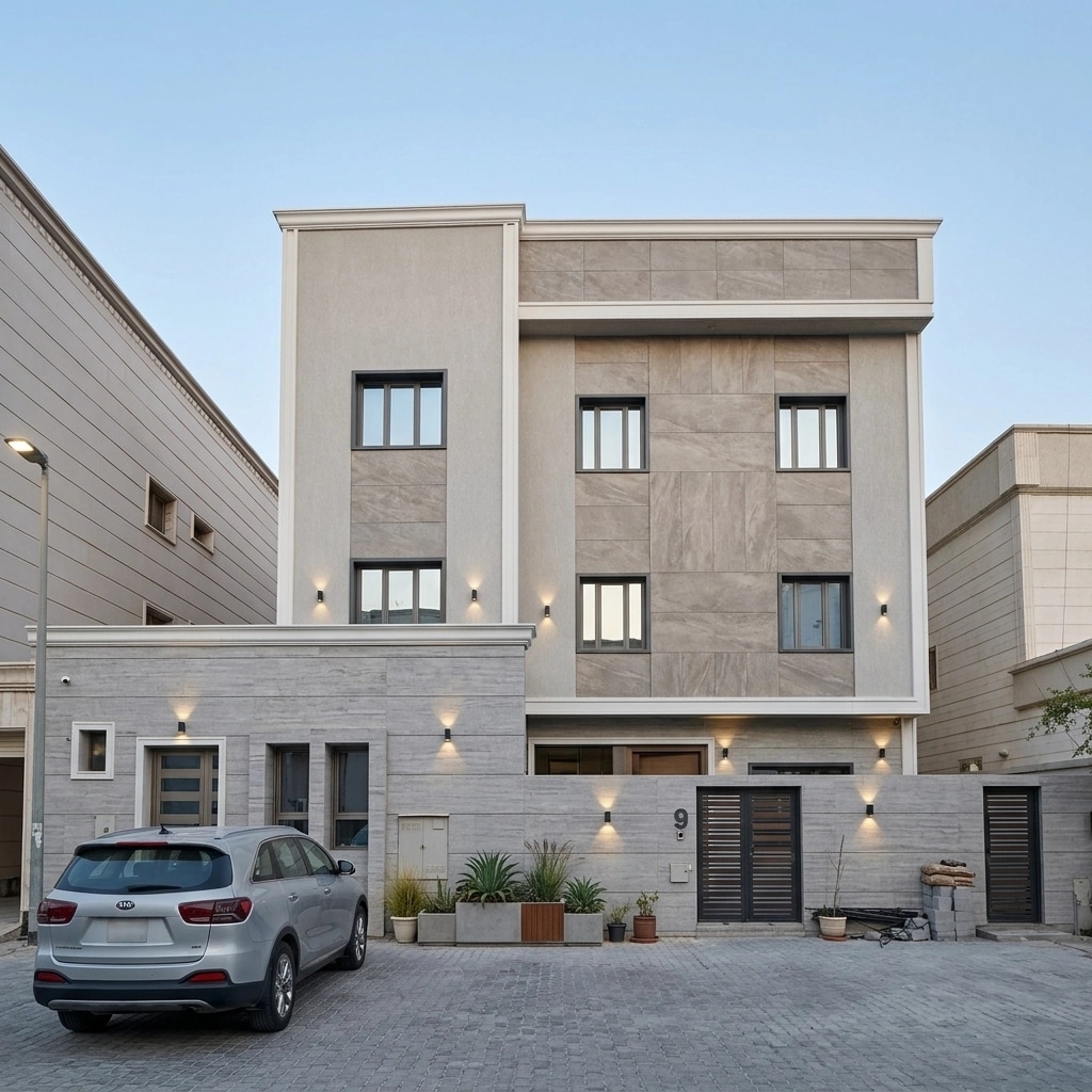 Contemporary Facade Facade design — facade photo by GenRoom AI