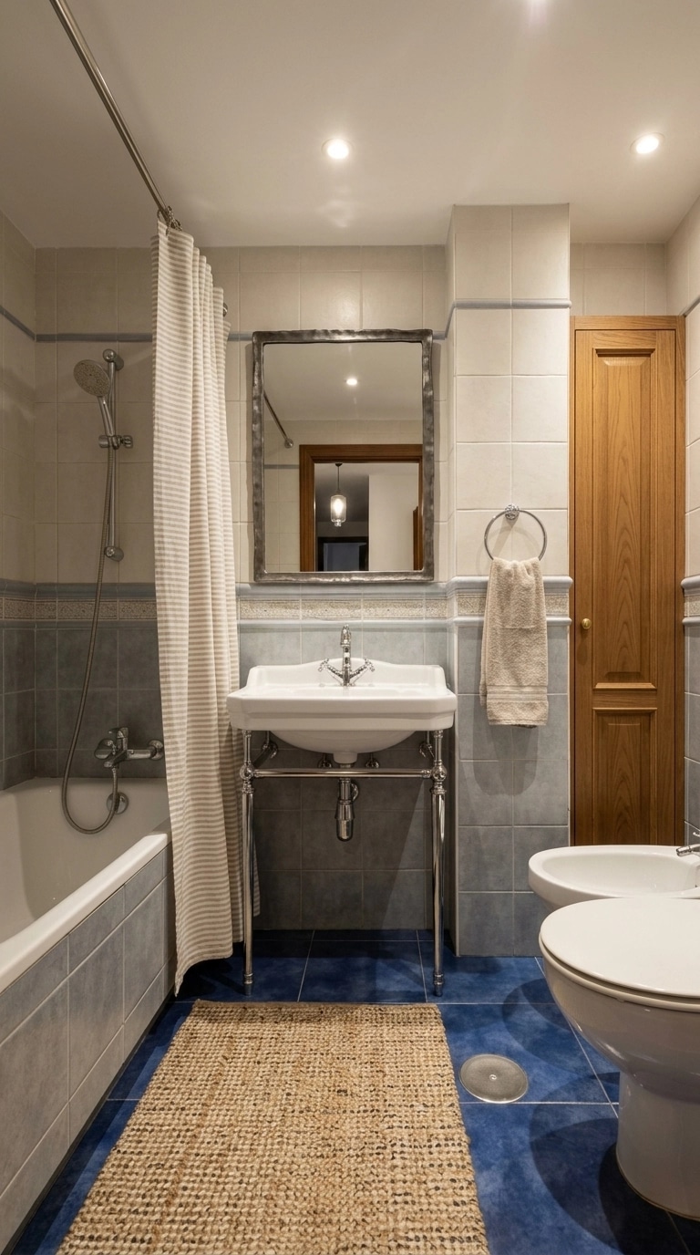 Interior design in Modern Farmhouse style — Bathroom by GenRoom AI