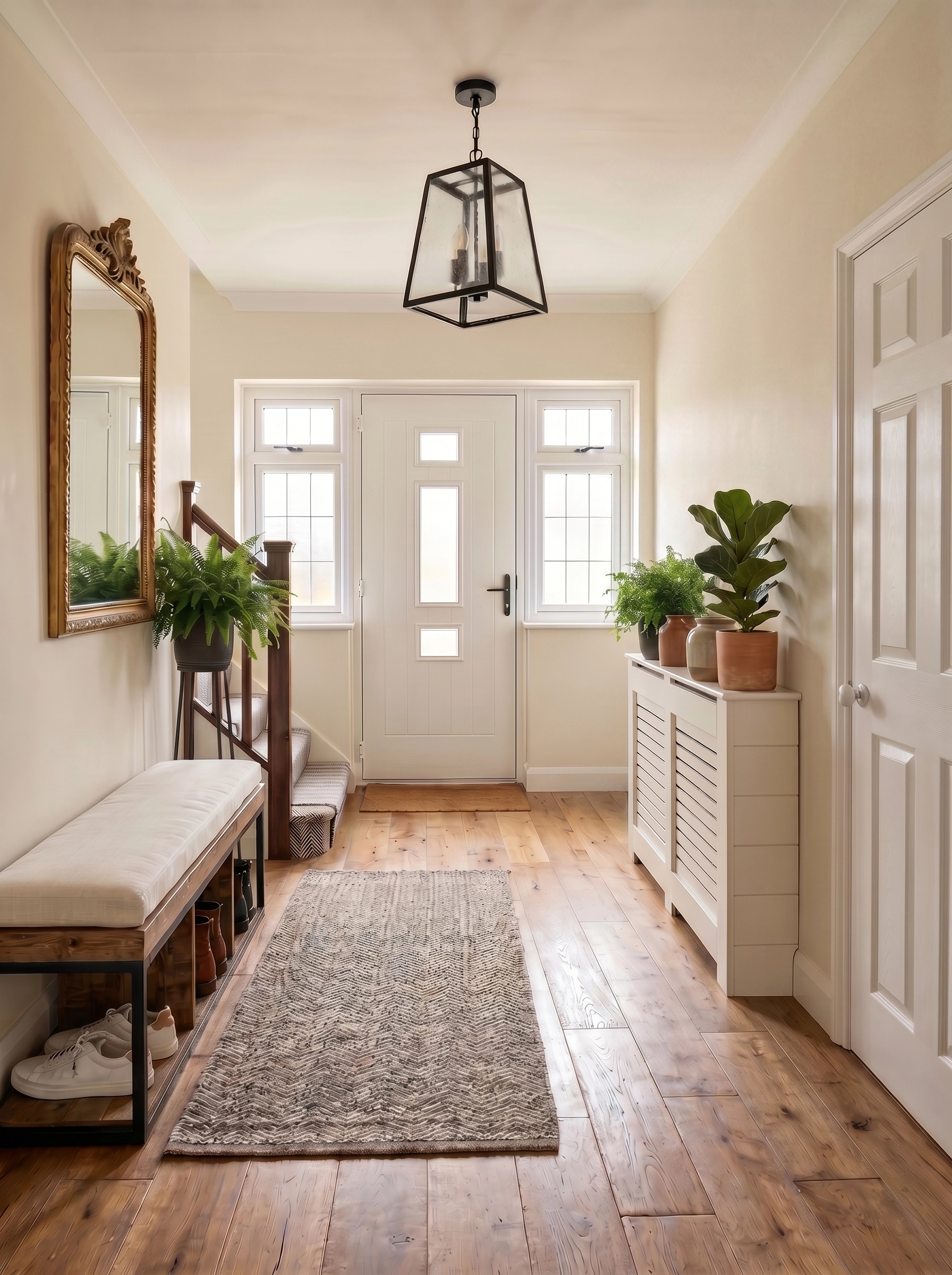 Interior design in Transitional style — Hallway by GenRoom AI