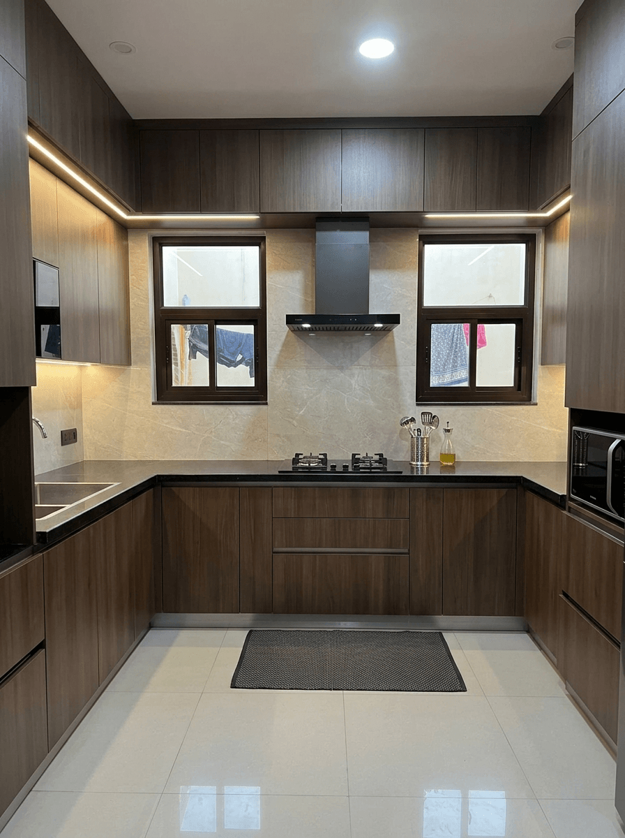 Kitchen interior in no_style style — photo by GenRoom AI