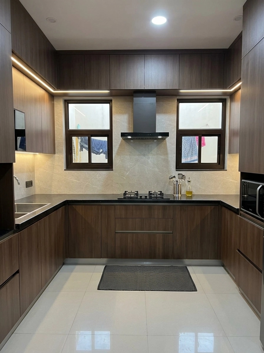 Kitchen interior in no_style style — photo by GenRoom AI