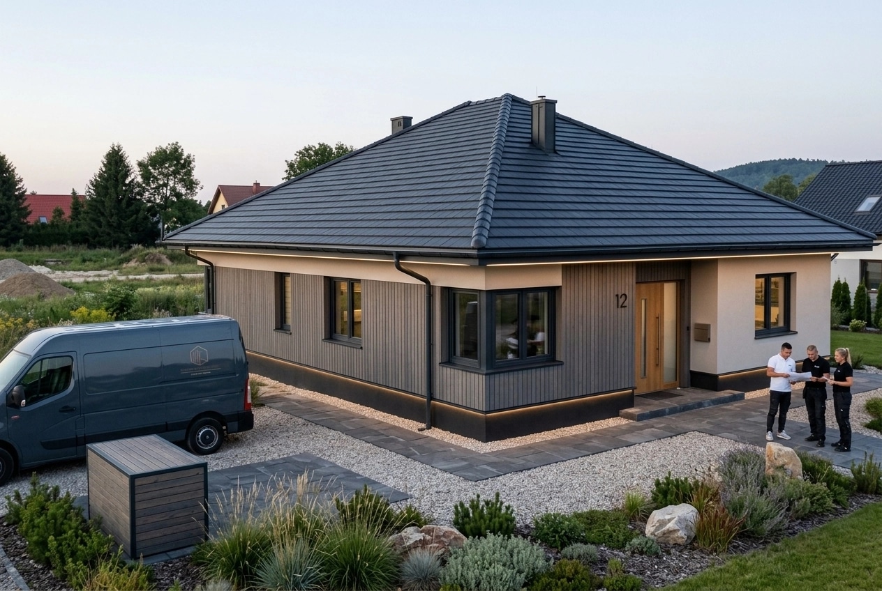 Scandinavian Facade Facade design — facade photo by GenRoom AI