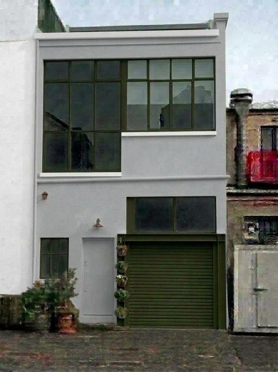Facade design in Loft Facade style — Facade by GenRoom AI