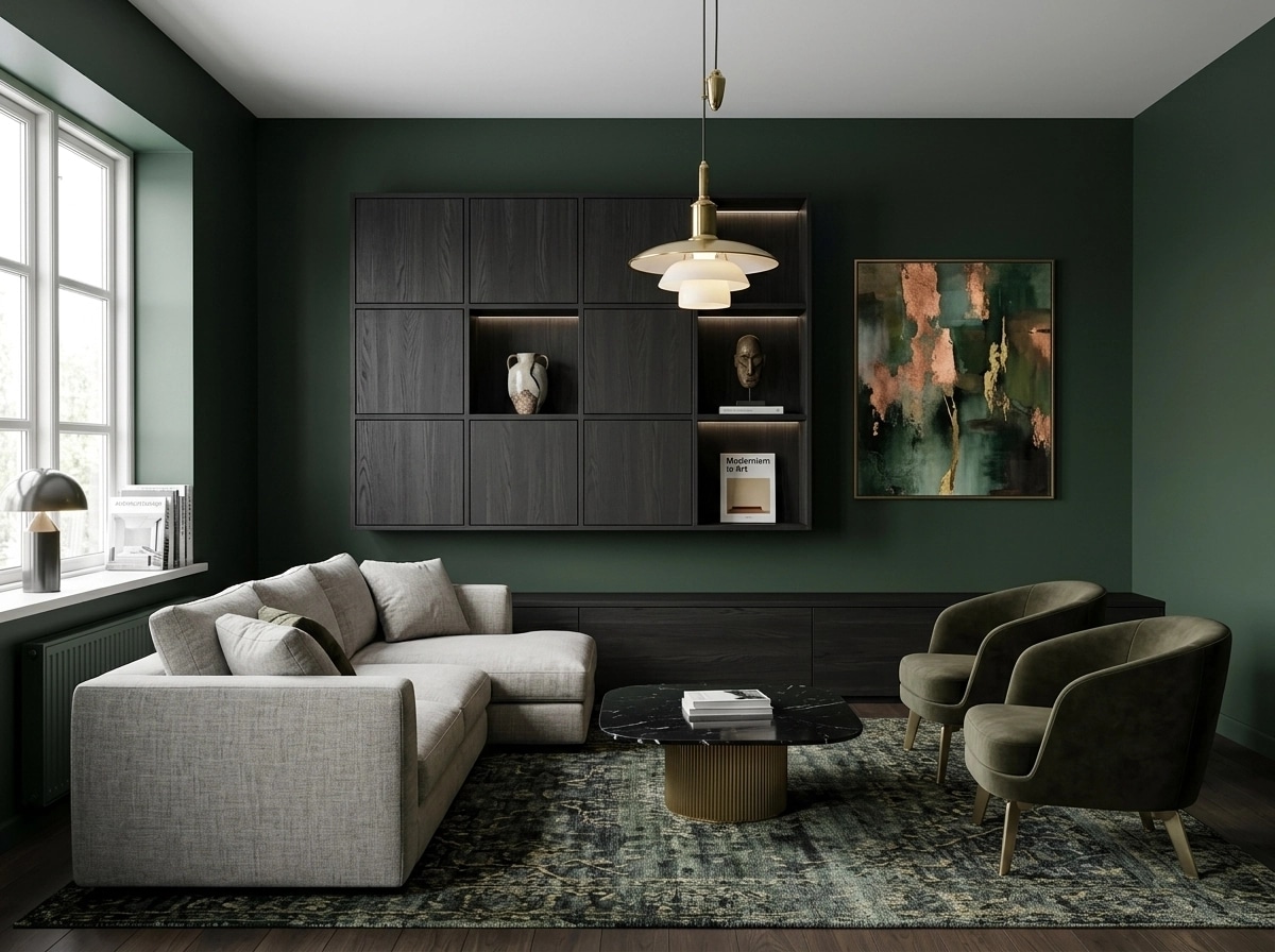 Interior design in Contemporary style — Living Room by GenRoom AI