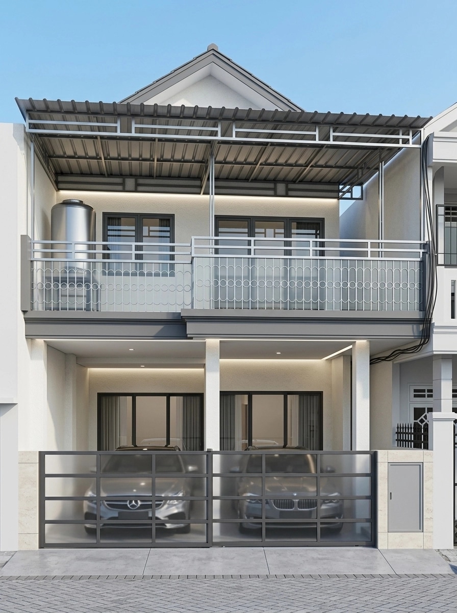 Facade design in Minimalist Facade style — Facade by GenRoom AI