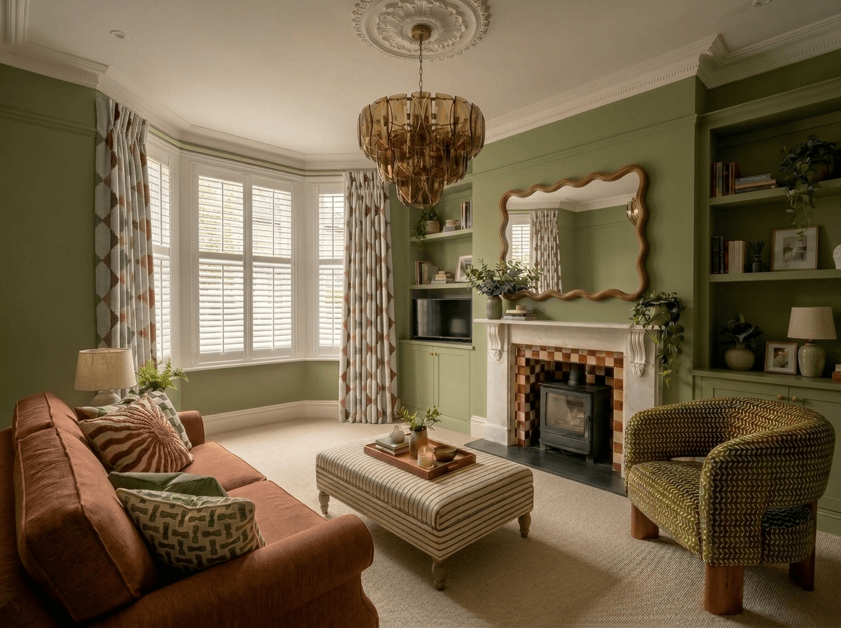 Living Room interior in no_style style — photo by GenRoom AI