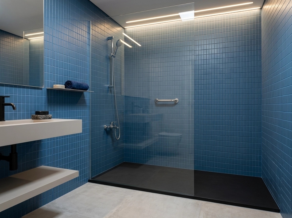 Minimalism Bathroom design — interior photo by GenRoom AI