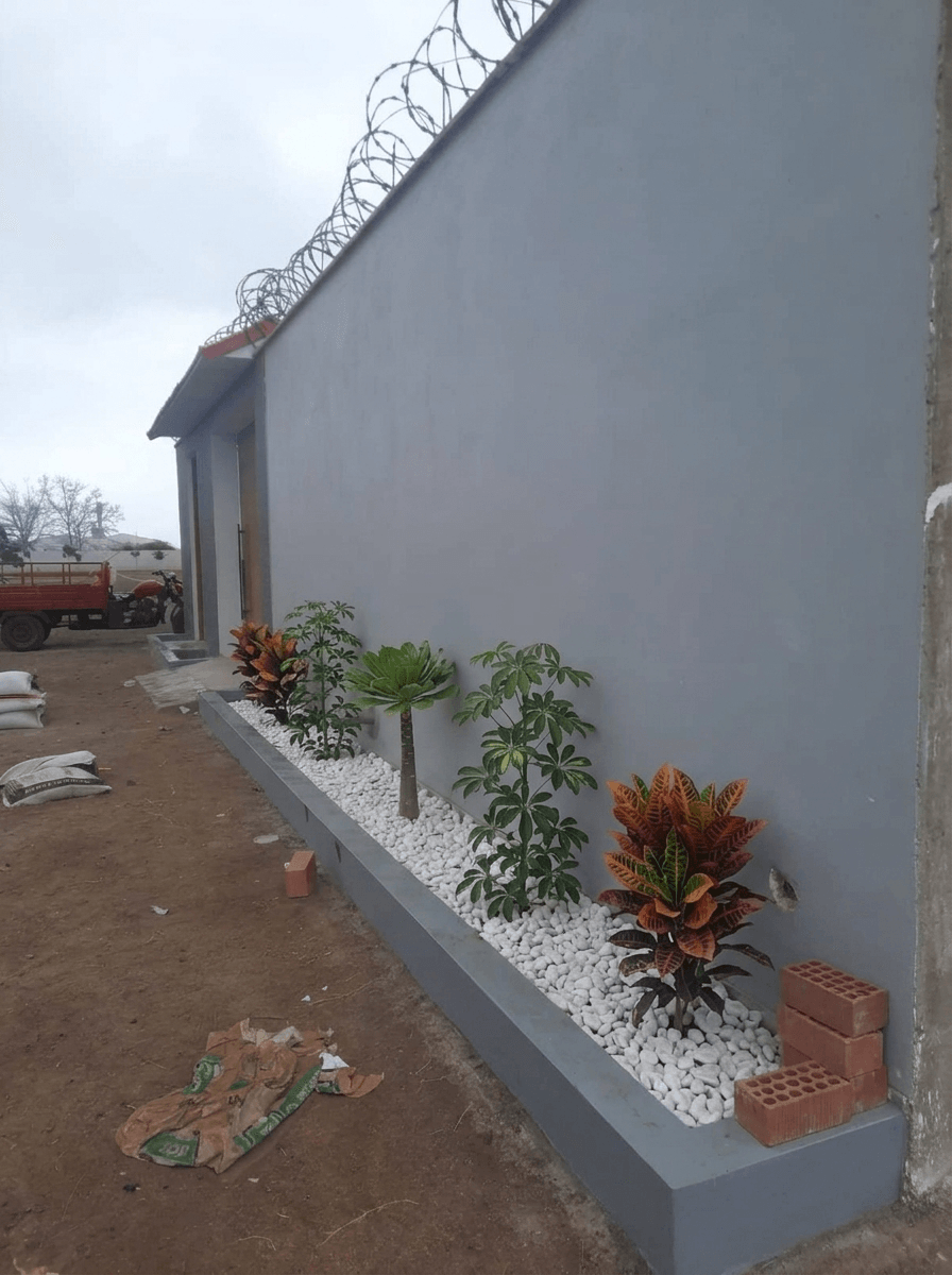Yard design in no_style style — photo by GenRoom AI