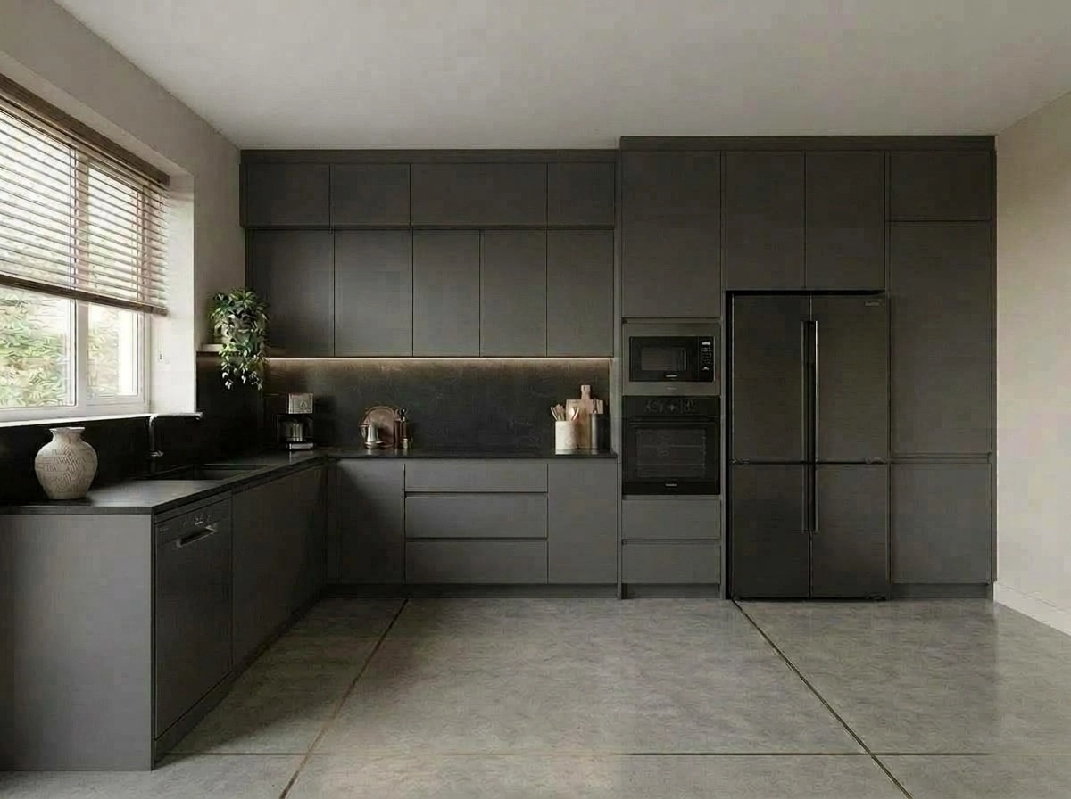 Interior design in Contemporary style — Kitchen by GenRoom AI