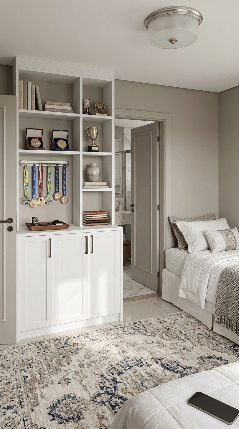 Interior design in Transitional style — Bedroom by GenRoom AI
