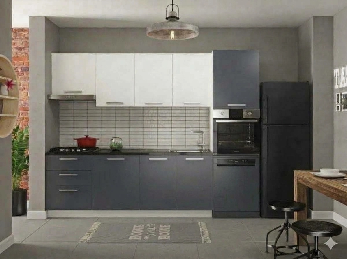 Kitchen interior in no_style style — photo by GenRoom AI