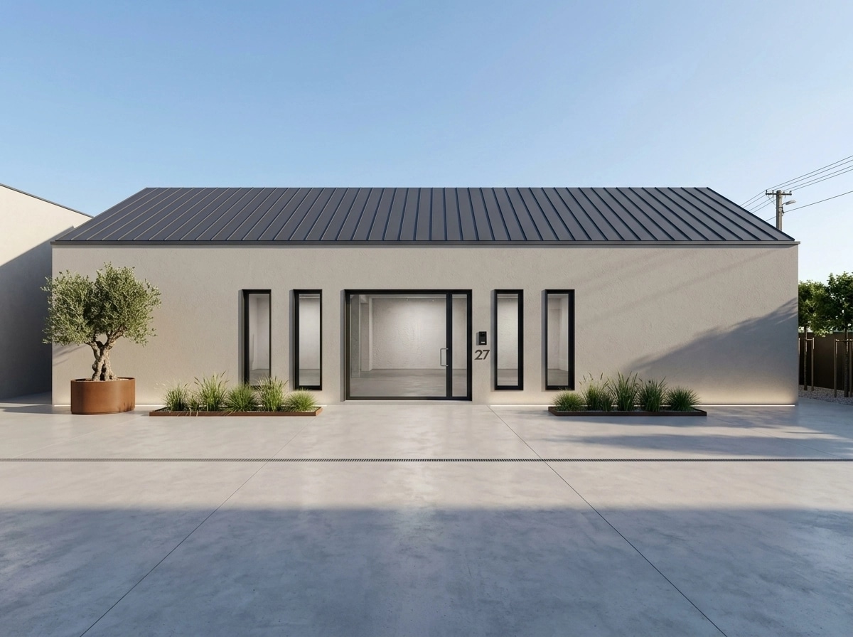 Minimalist Facade Facade design — facade photo by GenRoom AI