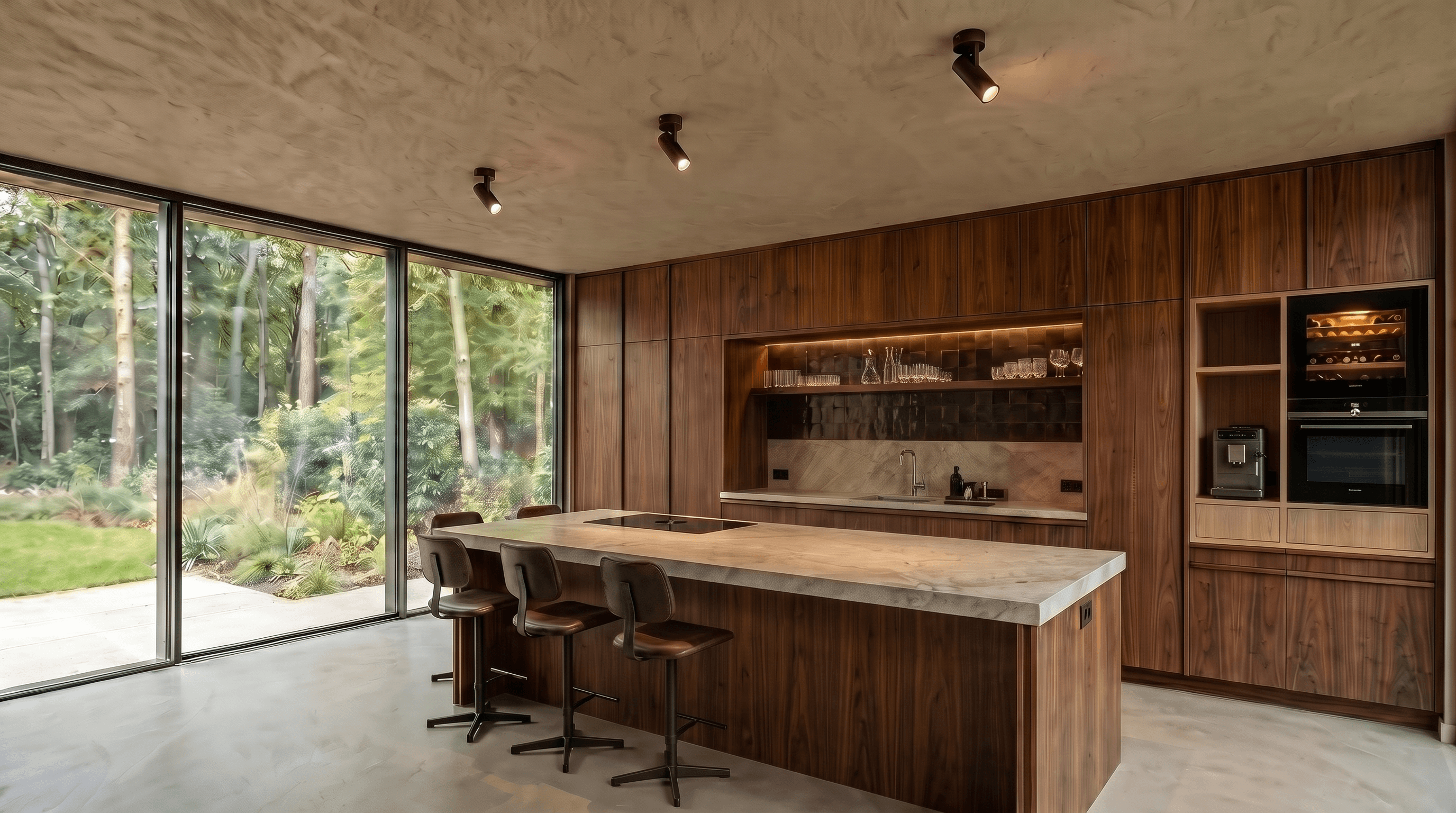 Kitchen interior in no_style style — photo by GenRoom AI
