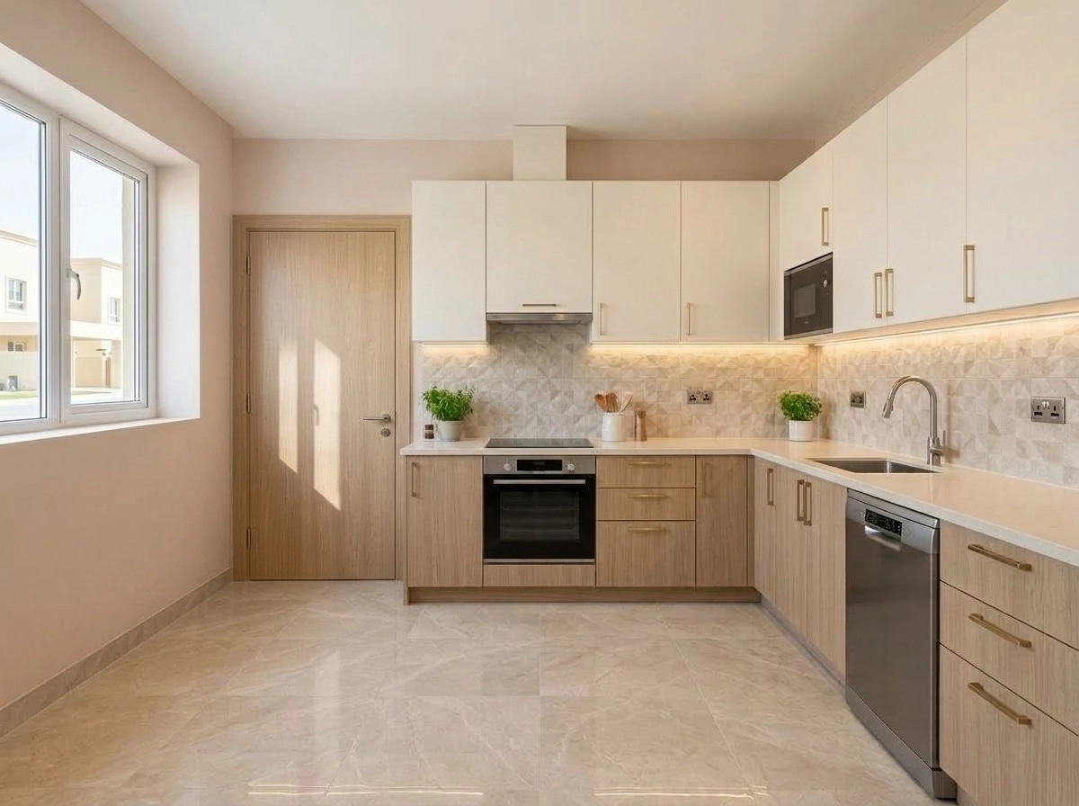 Kitchen interior in no_style style — photo by GenRoom AI