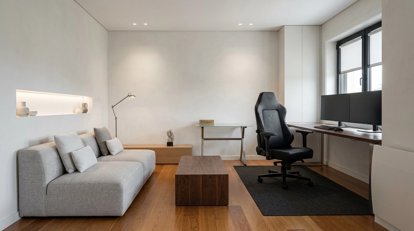 Interior design in Minimalism style — Living Room by GenRoom AI