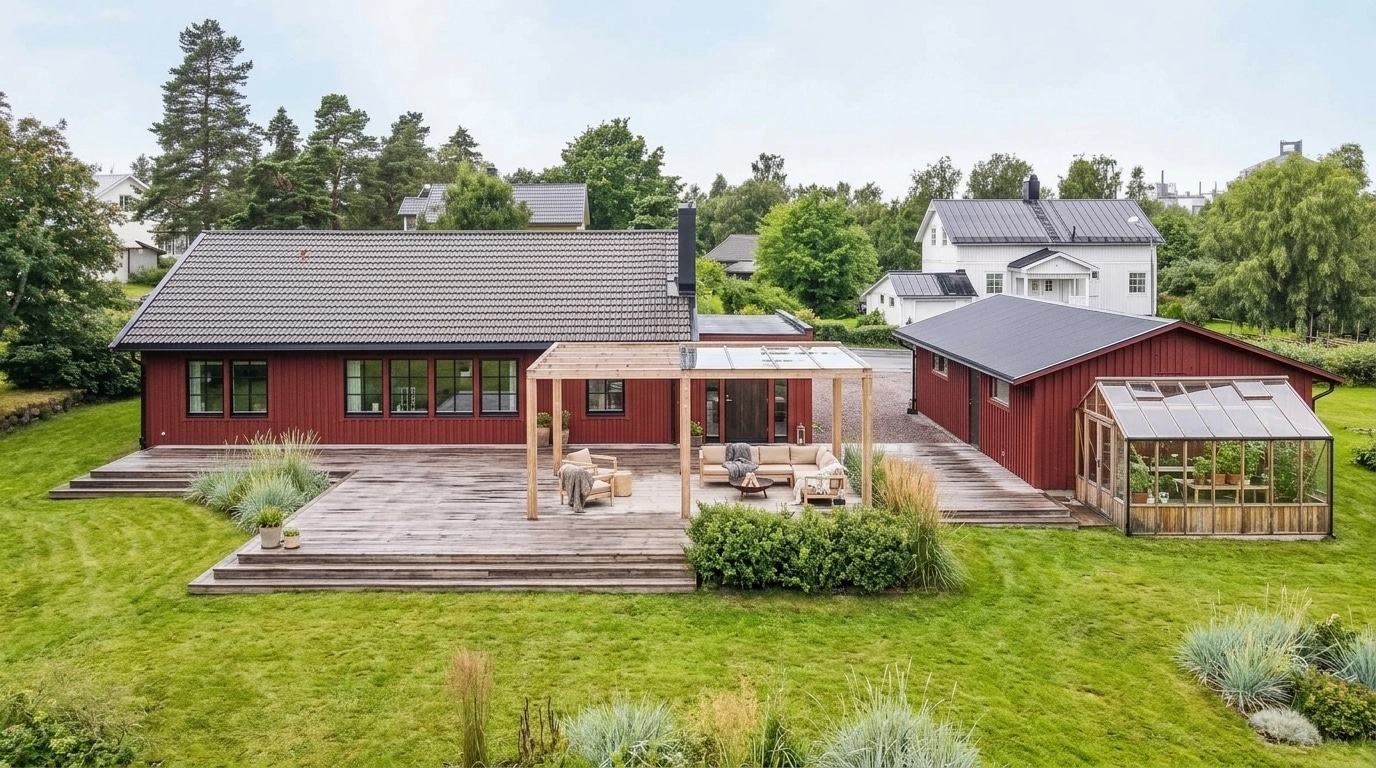 Scandinavian Facade Facade design — facade photo by GenRoom AI