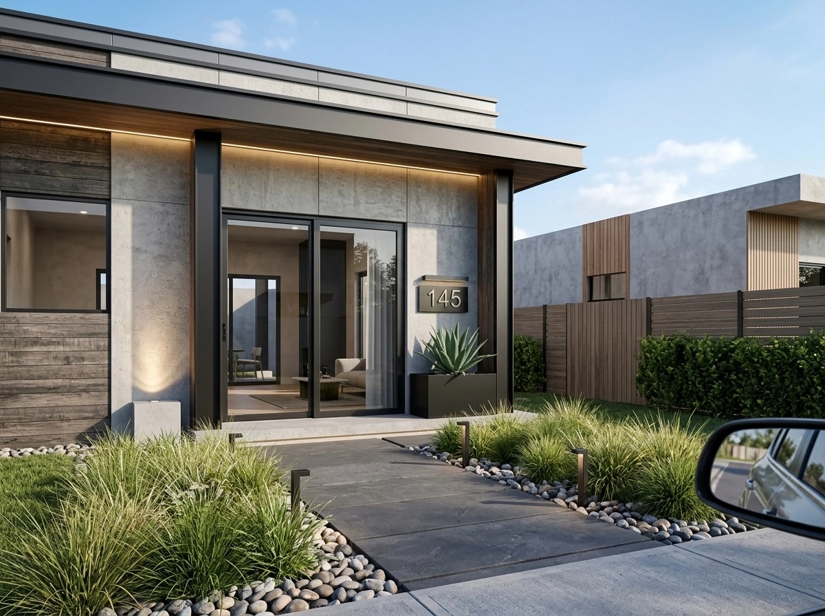 Contemporary Facade Facade design — facade photo by GenRoom AI