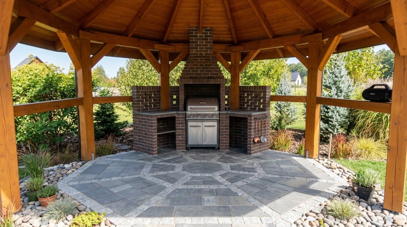 Yard design in no_style style — photo by GenRoom AI