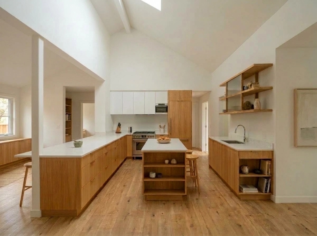 Interior design in Scandinavian style — Kitchen by GenRoom AI