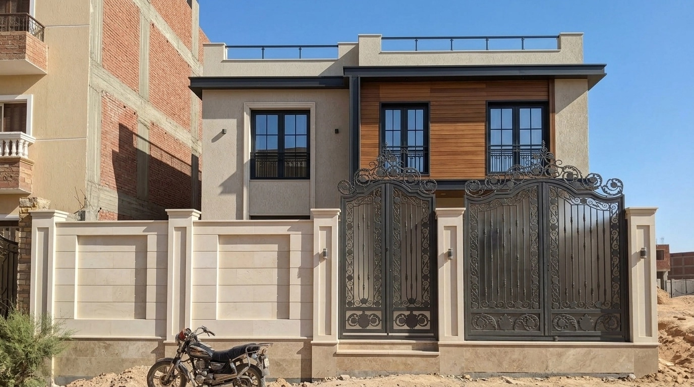 Facade design in Contemporary Facade style — Facade by GenRoom AI