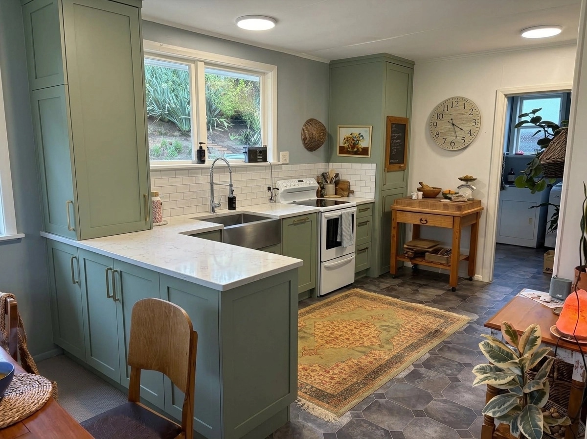 Kitchen interior in no_style style — photo by GenRoom AI