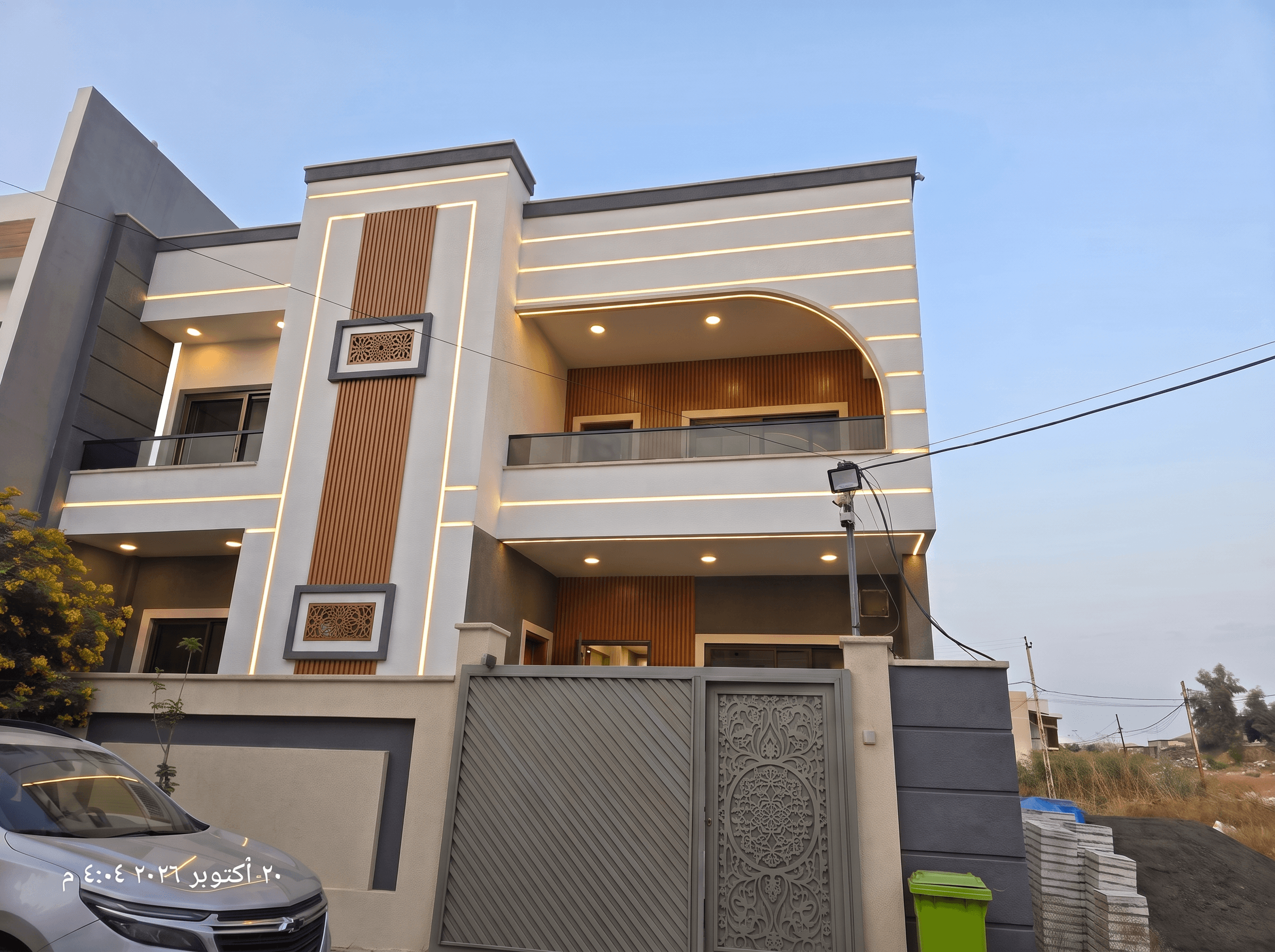 Facade design in no_style style — photo by GenRoom AI