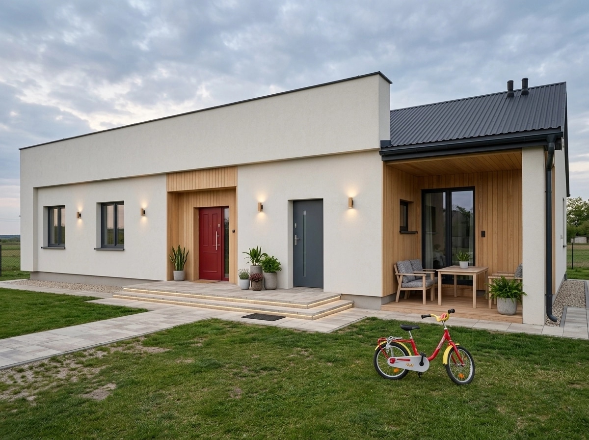 Scandinavian Facade Facade design — facade photo by GenRoom AI