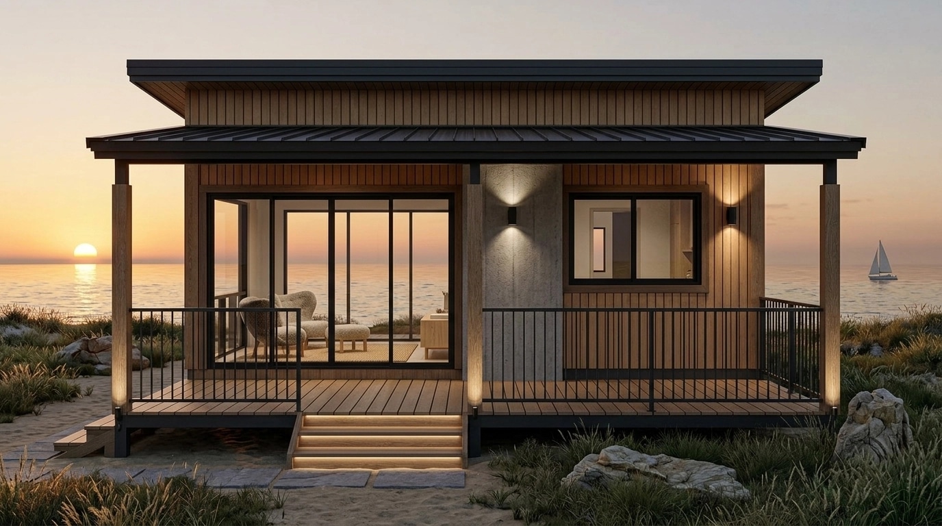 Scandinavian Facade Facade design — facade photo by GenRoom AI