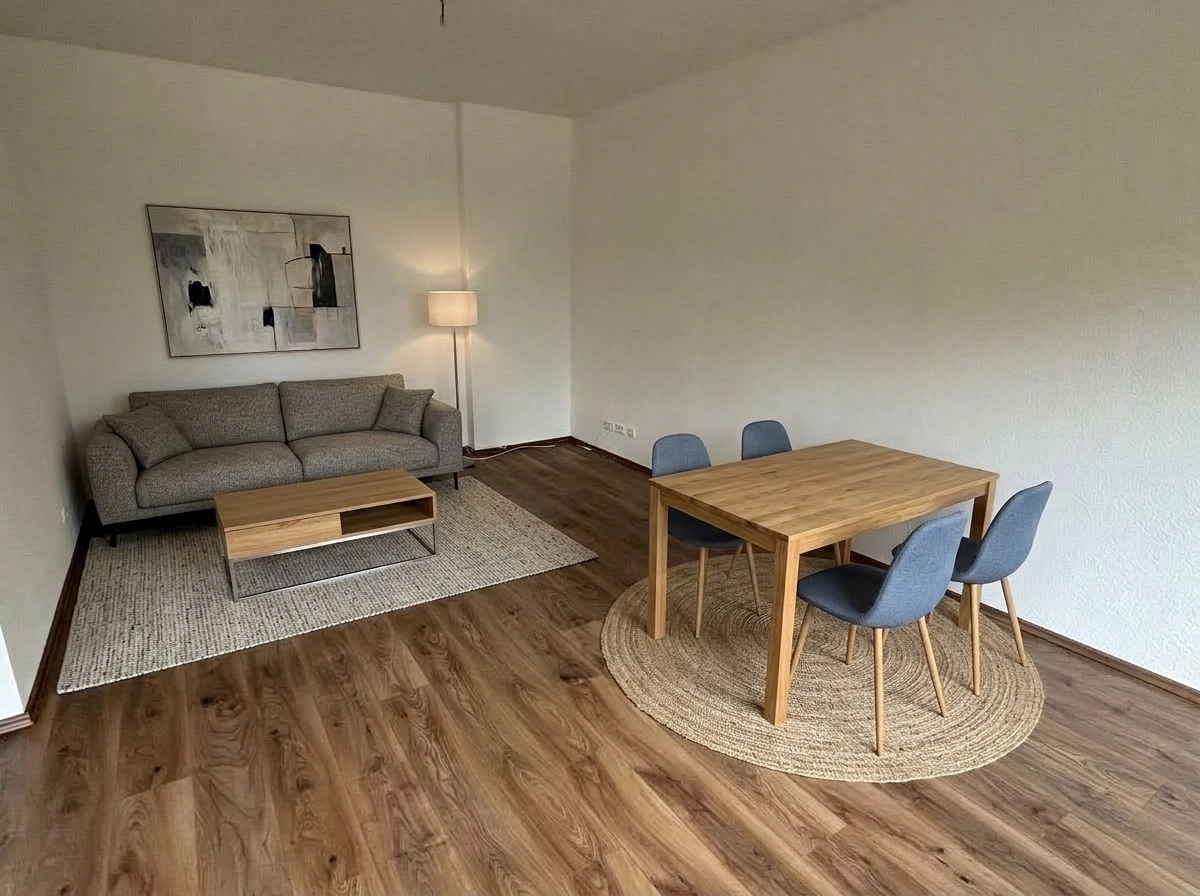 Interior design in Contemporary style — Living Room by GenRoom AI