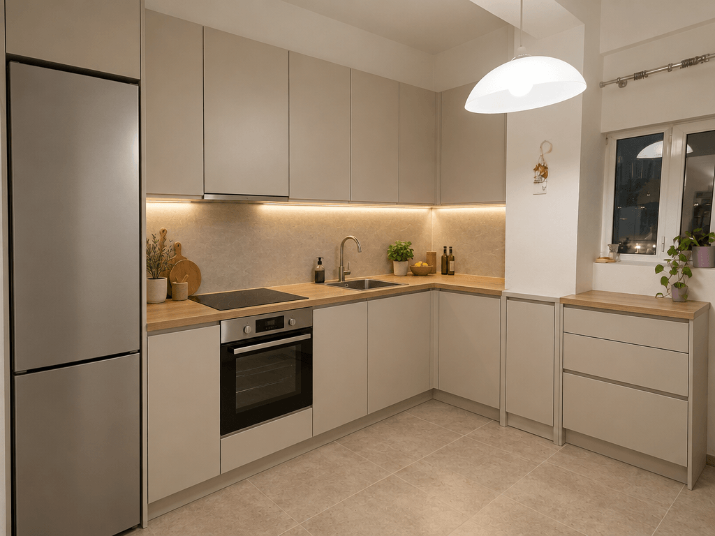 Contemporary Kitchen design — interior photo by GenRoom AI