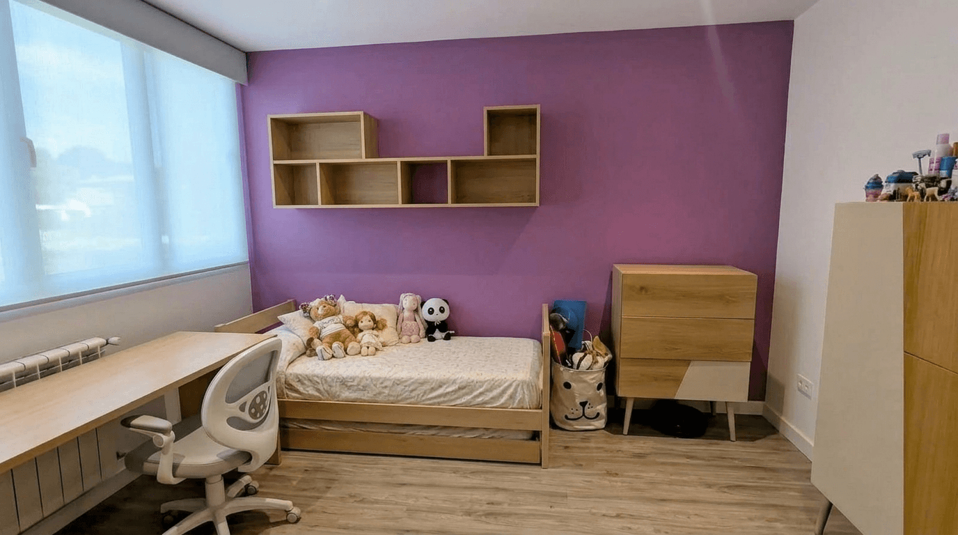 Kids Room interior in no_style style — photo by GenRoom AI