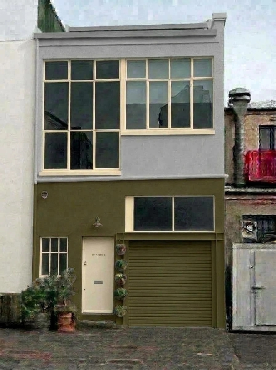 Facade design in Loft Facade style — Facade by GenRoom AI