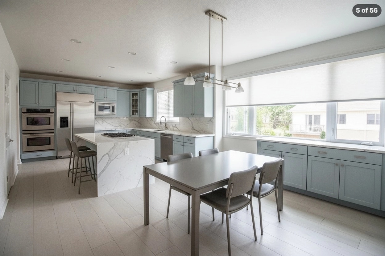 Kitchen interior in no_style style — photo by GenRoom AI