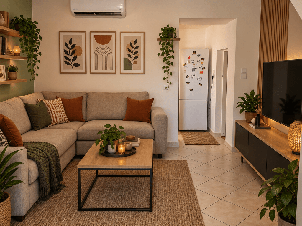Interior design in Contemporary style — Living Room by GenRoom AI