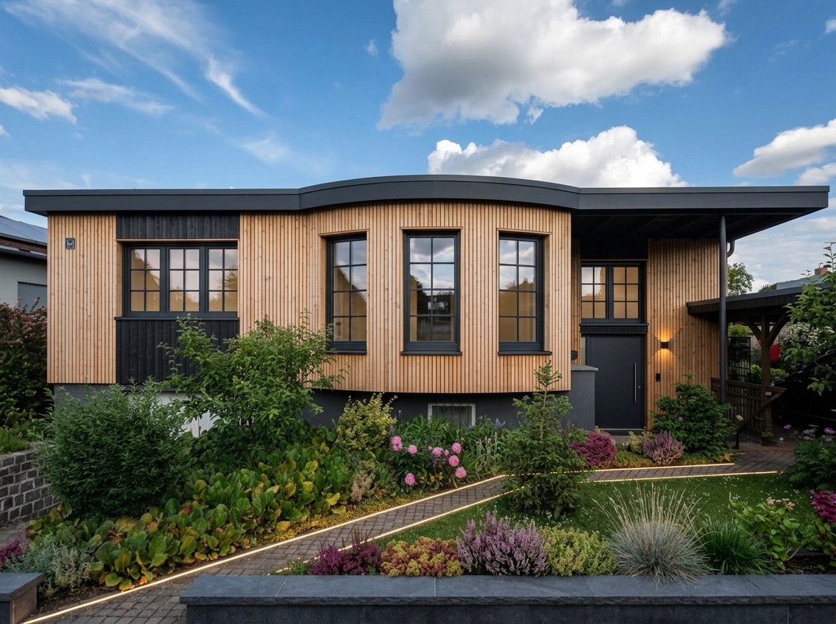 Scandinavian Facade Facade design — facade photo by GenRoom AI