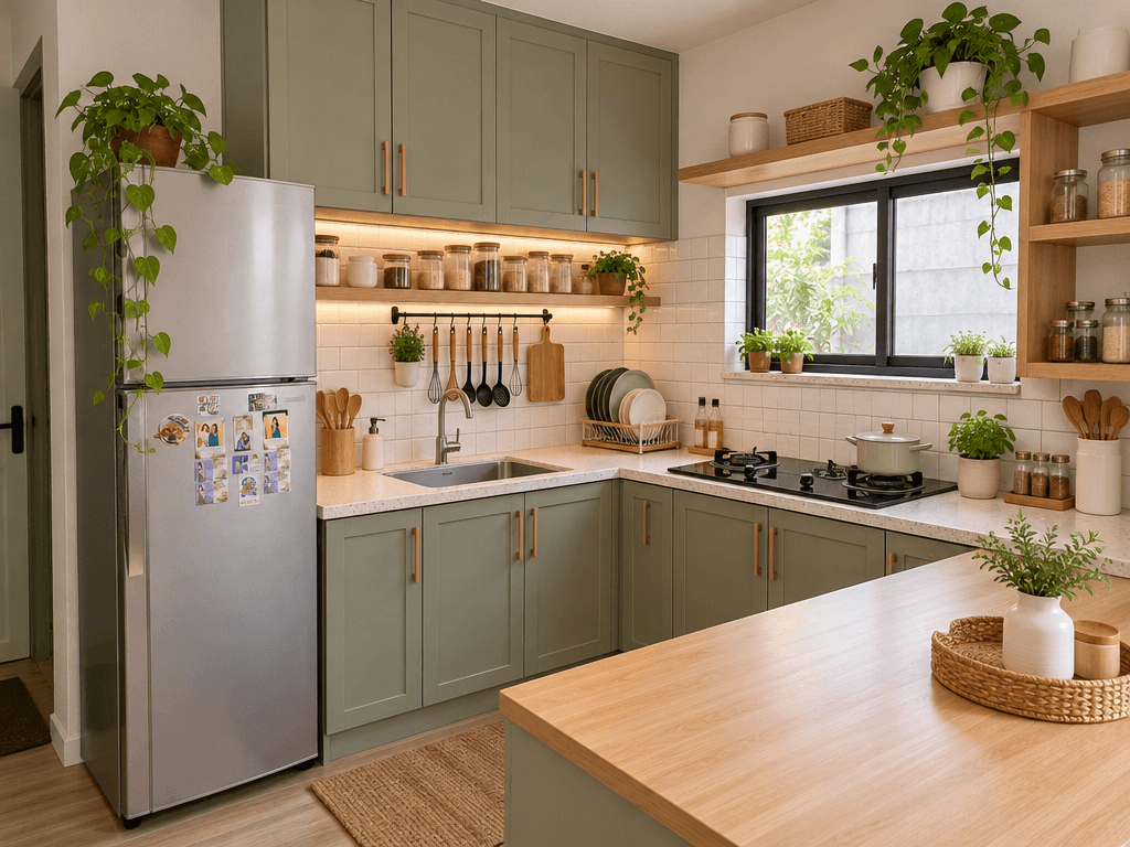 Interior design in Scandinavian style — Kitchen by GenRoom AI