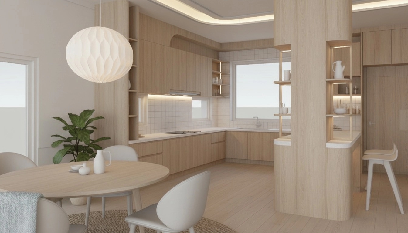 Interior design in Scandinavian style — other by GenRoom AI