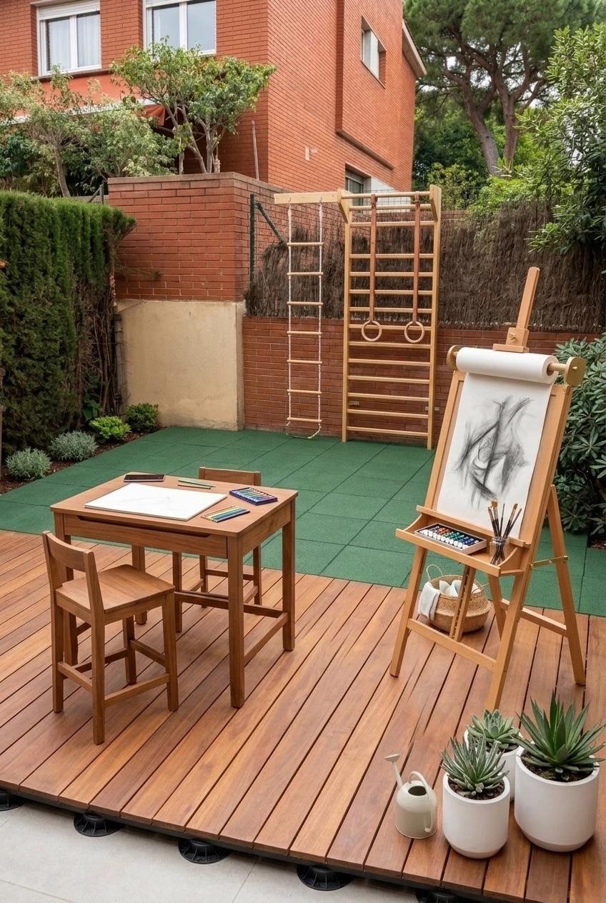 Landscape design in Minimalist Yard style — Yard by GenRoom AI