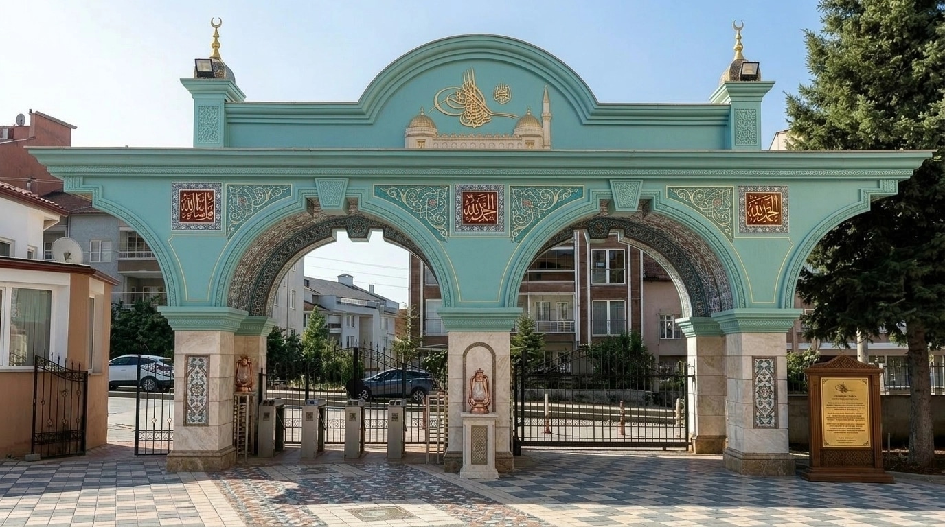 Facade design in Ottoman Facade style — photo by GenRoom AI