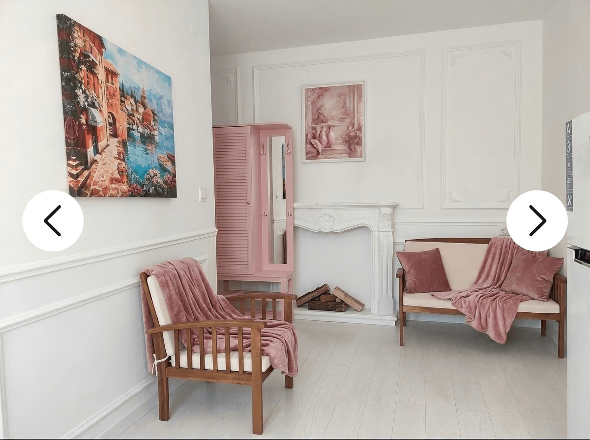 İç mekân tasarımı Neoclassic stili — Antre GenRoom AI