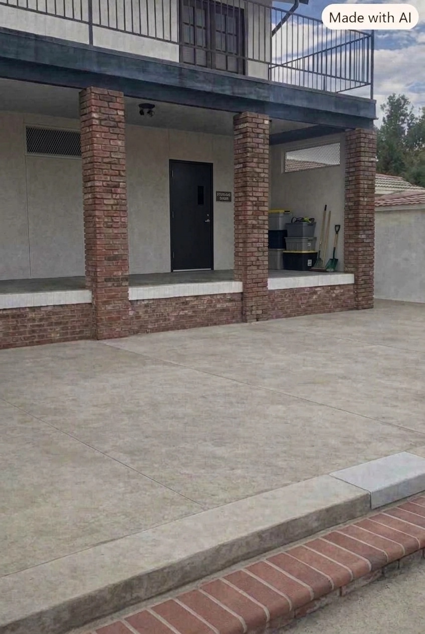 Yard design in no_style style — photo by GenRoom AI