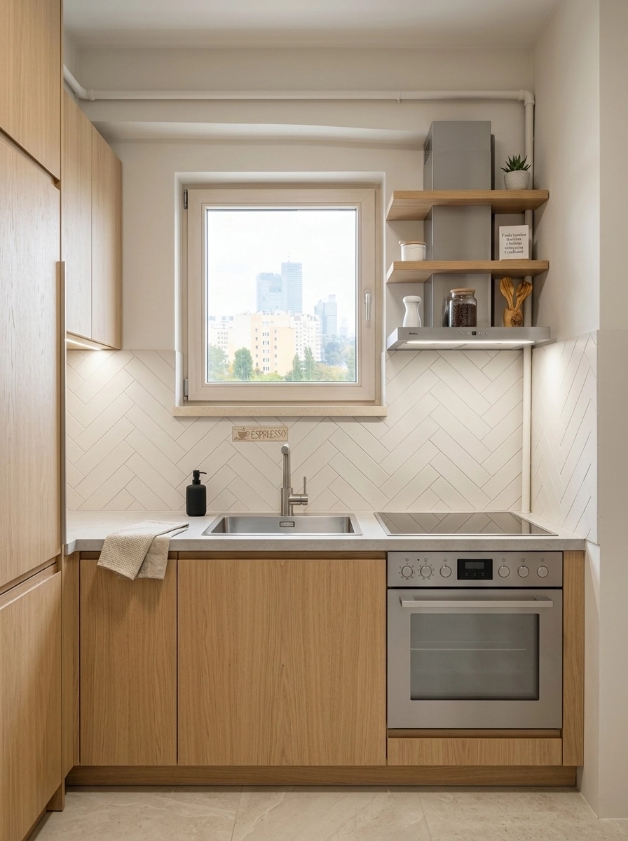 Scandinavian Kitchen design — interior photo by GenRoom AI