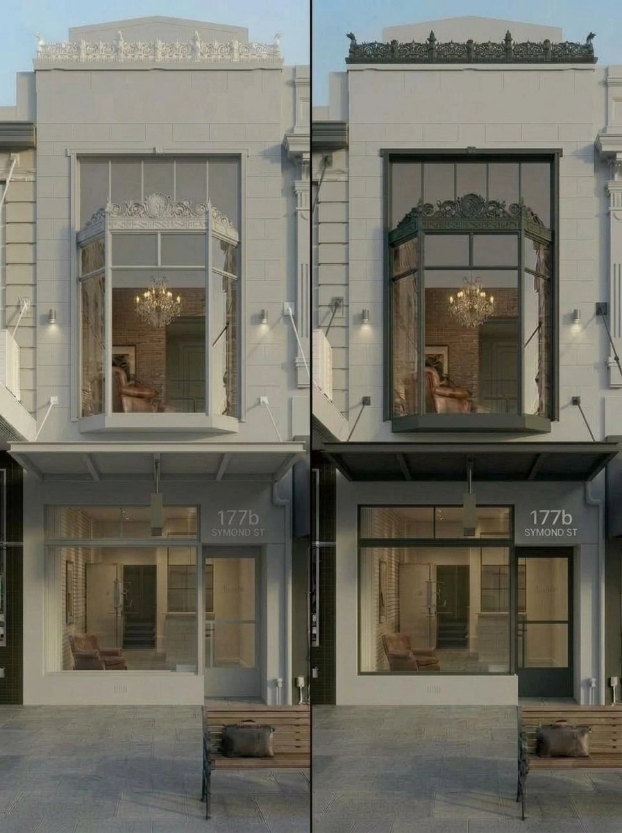 Facade design in Loft Facade style — Facade by GenRoom AI