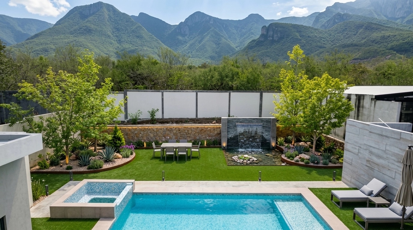 Contemporary Yard Yard design — yard photo by GenRoom AI