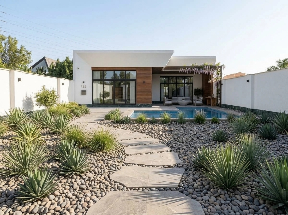 Contemporary Facade Facade design — facade photo by GenRoom AI